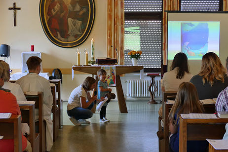 Vorstellung der Kommunionkinder